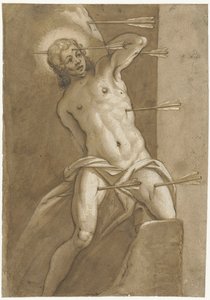 De Heilige Sebastiaan door Gerard ter Borch (I)