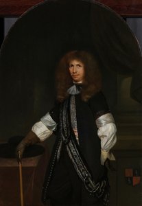 Jacob de Graeff in het uniform van een officier