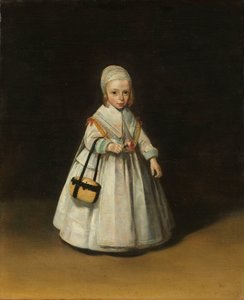 Portret van Helena van der Schalcke (1646-71) door Gerard ter Borch (II)