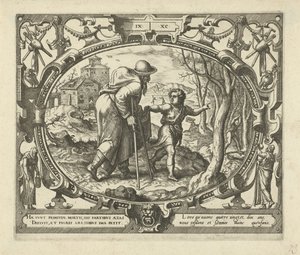 De mens op negentigjarige leeftijd Tien leeftijden van de mens (series title) door Gerard van Groeningen