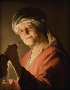 Een oude vrouw