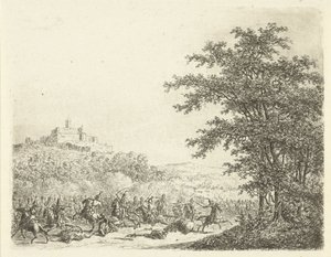 Ruitergevecht bij fort Königstein