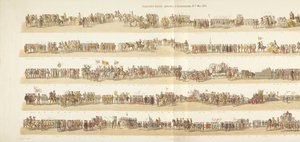 Historische Optocht, gehouden te Rotterdam den 21sten Mei 1874