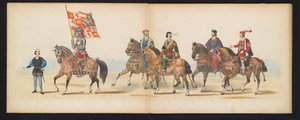 Maskerade van de Leidse studenten, 1855 (plaat 7)