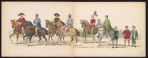 Maskerade van de Leidse studenten, 1855 (plaat 9)