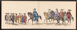 Maskerade van de Leidse studenten, 1875 (plaat 15) door Gerardus Johannes Bos
