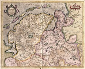 Emden en Oldenburg, Duitsland door Gerardus Mercator
