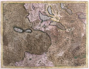 Meren in Zwitserland (gravure)