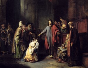 Christus en de overspelige vrouw