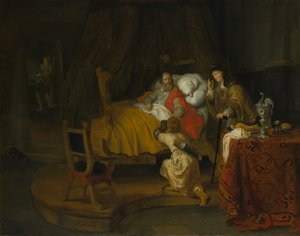 Isaak Zegent Jakob door Gerbrand van den Eeckhout