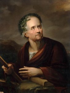Portret van Friedrich Gottlieb Klopstock 1724-1803