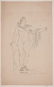 Apollo door Gerhard Ludvig Lahde
