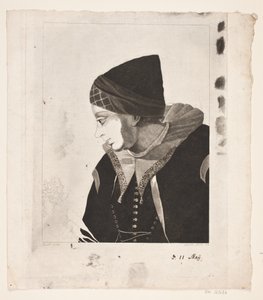 Een Amager meisje door Gerhard Ludvig Lahde