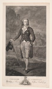 Frederik Christian, Hertog van Sleeswijk door Gerhard Ludvig Lahde