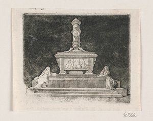 Monument van Frederik V in Roskilde door Gerhard Ludvig Lahde