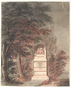 Grafmonument van Georg Nielsen op Assistens begraafplaats door Gerhard Ludvig Lahde