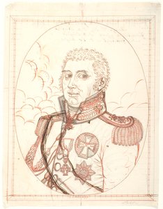 Hooggeplaatste gedecoreerde officier (3 orden) door Gerhard Ludvig Lahde