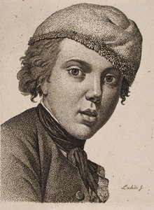 Jens Juel, naar Juels zelfportret uit 1767