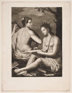 Terpsichore en Kalliope