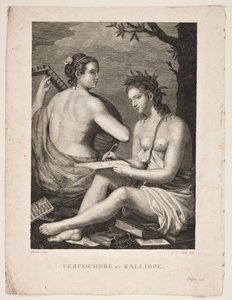 Terpsichore en Kalliope
