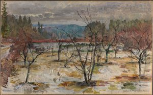 Vroege lente door Gerhard Munthe