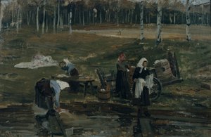 Wasserij door Gerhard Peter Frantz Vilhelm Munthe