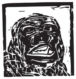Zware Gorilla door Gerhardt Isringhaus