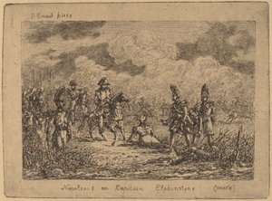 Napoleon I en kapitein Elphinstone (Napoleon I et le Capitaine Elphinstone)