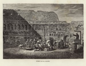 Preek in het Colosseum