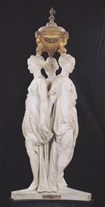 De Drie Gratiën, grafmonument met het hart van Hendrik II, 1559
