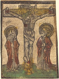 Christus aan het Kruis door German 15th Century