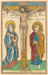 Christus aan het Kruis door German 15th Century
