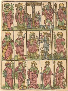 Veertien Hulpheiligen door German 15th Century