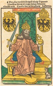 Keizer Sigmund door German 15th Century