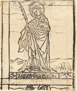 Sint Agnes [verso]