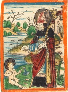 Sint Augustinus door German 15th Century