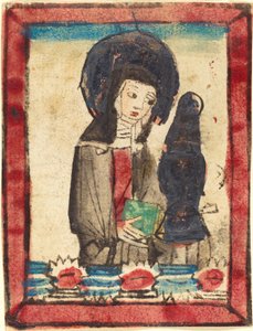 Sint Clara van Assisi door German 15th Century
