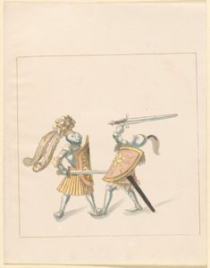 Freydal, Het Boek van Toernooien en Toernooien van Keizer Maximiliaan I: Gevechten te Voet (Toernooien)(Deel III): Plaat 161