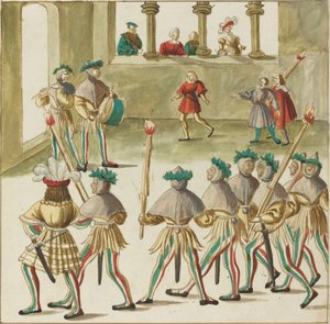 Maskerade door German 16th Century
