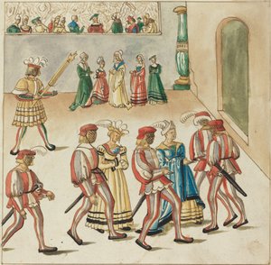 Maskerade door German 16th Century