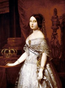 Portret van de Koningin van Spanje, Isabella II van Spanje