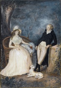 Charlotte von Stein en Johann Wolfgang von Goethe in gesprek, Tweede Helft van de 18e eeuw