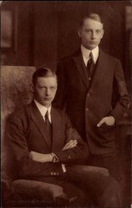 Foto Adel Hohenzollern, Prins van Pruisen, Joachim door German Photographer