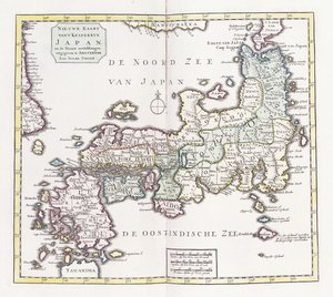 Een Kaart van Japan, 1769