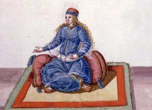 Een favoriet aan het hof van de Ottomaanse Sultan, ca. 1600