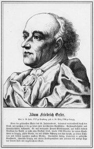 Adam Friedrich Oeser door German School