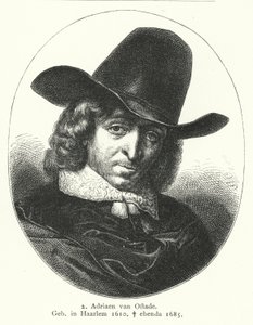 Adriaen van Ostade, schilder van de Nederlandse Gouden Eeuw (gravure) door German School