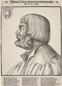 Albrecht Durer, 56 jaar oud door German School