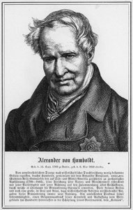 Alexander von Humboldt (gravure) door German School
