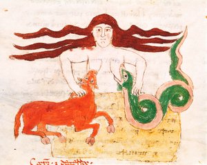 Allegorie van de Aarde of Moeder Natuur door German School